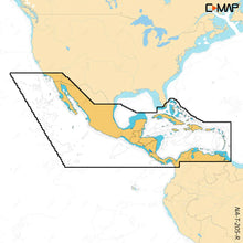 C-MAP REVEAL X - Central America Caribbean [M-NA-T-205-R-MS] - C-Map Discover x / Reveal X