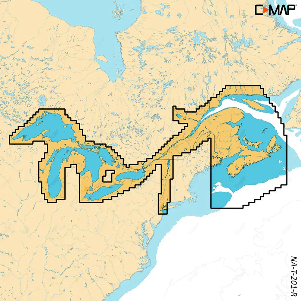 C-MAP REVEAL X - Great Lakes to Nova Scotia [M-NA-T-201-R-MS] - C-Map Discover x / Reveal X