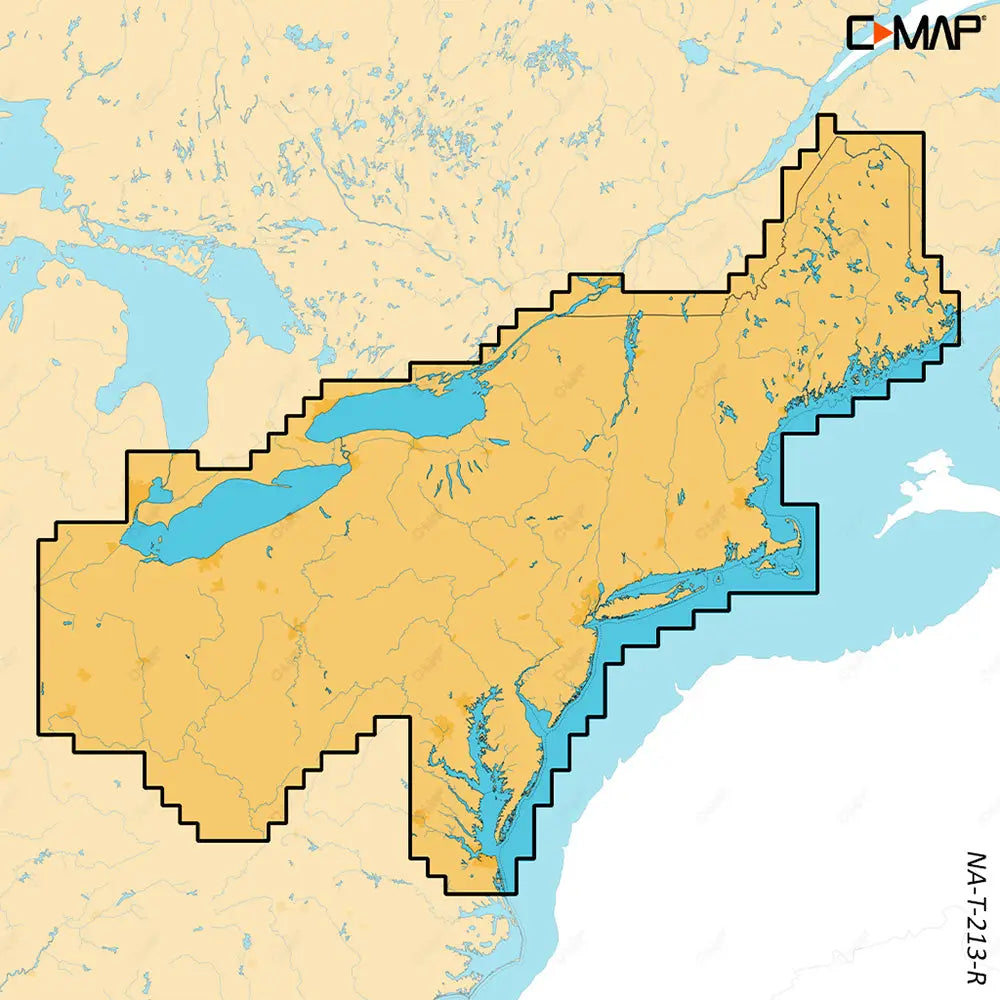 C-MAP REVEAL X - U.S. Lakes North East [M-NA-T-213-R-MS] - C-Map Discover x / Reveal X