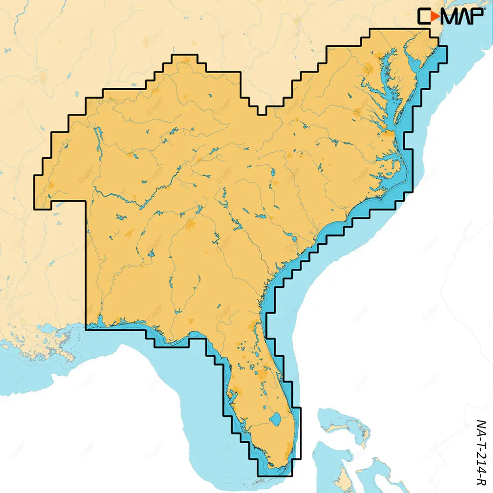C-MAP REVEAL X - U.S. Lakes South East [M-NA-T-214-R-MS] - C-Map Discover x / Reveal X