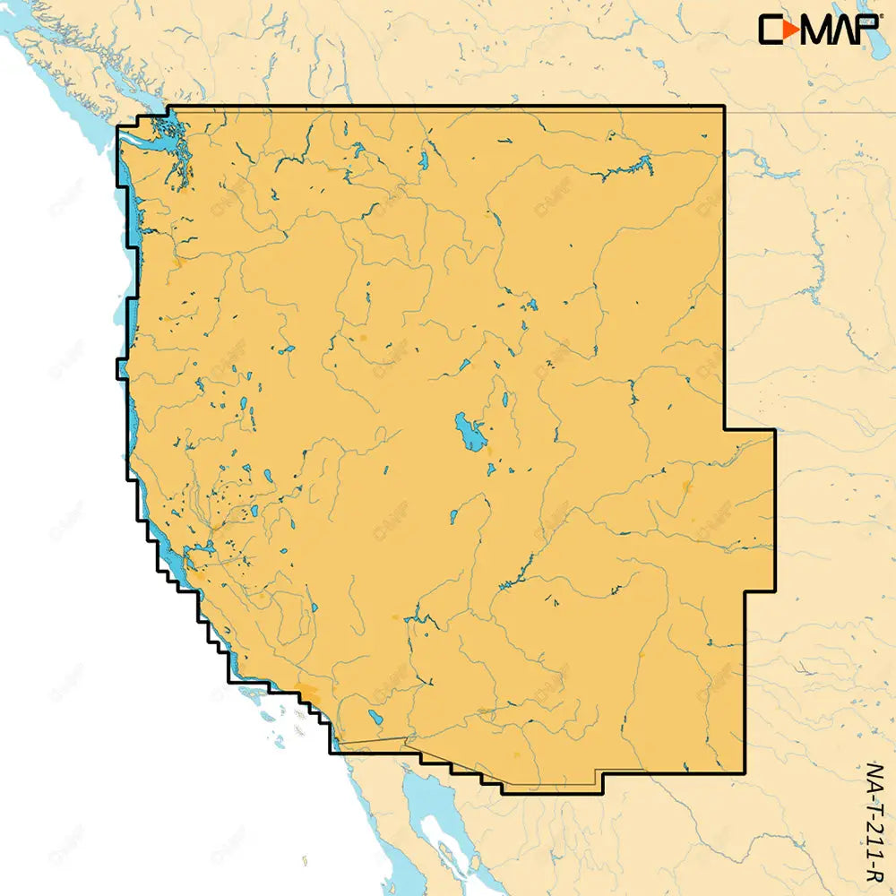 C-MAP REVEAL X - U.S. Lakes West [M-NA-T-211-R-MS] - C-Map Discover x / Reveal X
