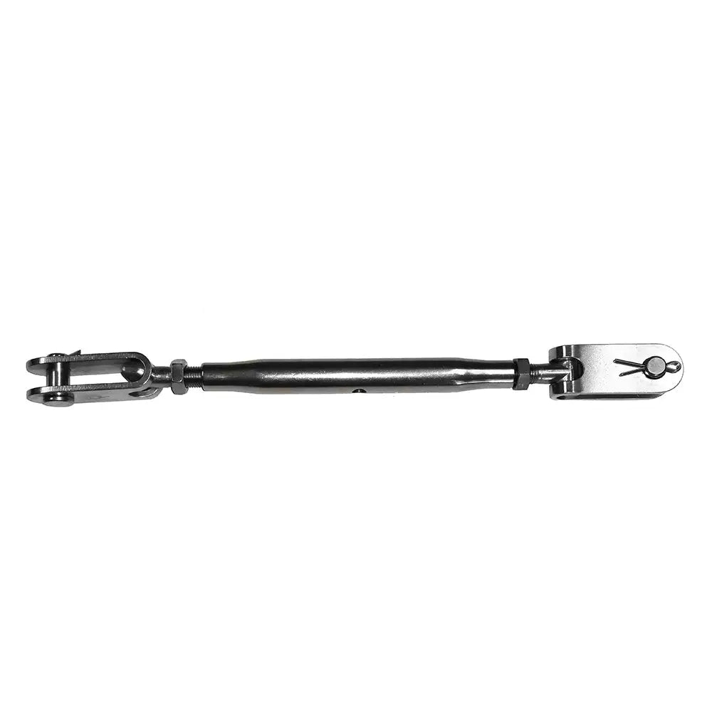 C. Sherman Johnson Jaw/Jaw Tubular Turnbuckle T-Style 3/8-24 Thread [06-110] - Rigging