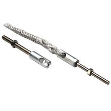 C. Sherman Johnson Splice Eye w/Threded Stud: 1/4’’-28 x 2-1/2’’ LH w/Splice Eye [20-61] - Rigging