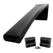 Caliber BunkWrap Kit - Black 16’ x 2’’ x 4’’ Roll + 4 Caps + HRDW Roll + 4 Endcaps Stainless Steel Hardware [23050-BK]