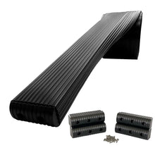 Caliber BunkWrap Kit - Black 16’ x 2’’ x 6’’ Roll + 4 Caps + HRDW Roll + 4 Endcaps Stainless Steel Hardware [23052-BK]
