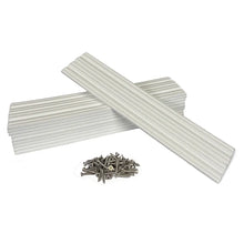 Caliber Marine Slides 3’’x15’’ White *10-Pack [23011] - Rollers & Brackets