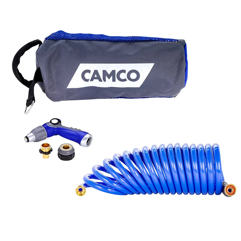 Camco 20 Coiled Hose Spray Nozzle Kit [41980] - Cleaning