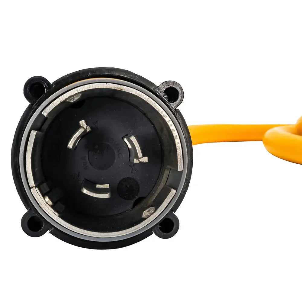 Camco 50 Amp Power Grip Marine Extension Cord - 25 M-Locking/F-Locking Adapter [55621] - Shore Power