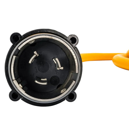 Camco 50 Amp Power Grip Marine Extension Cord - 25 M-Locking/F-Locking Adapter [55621] - Shore Power