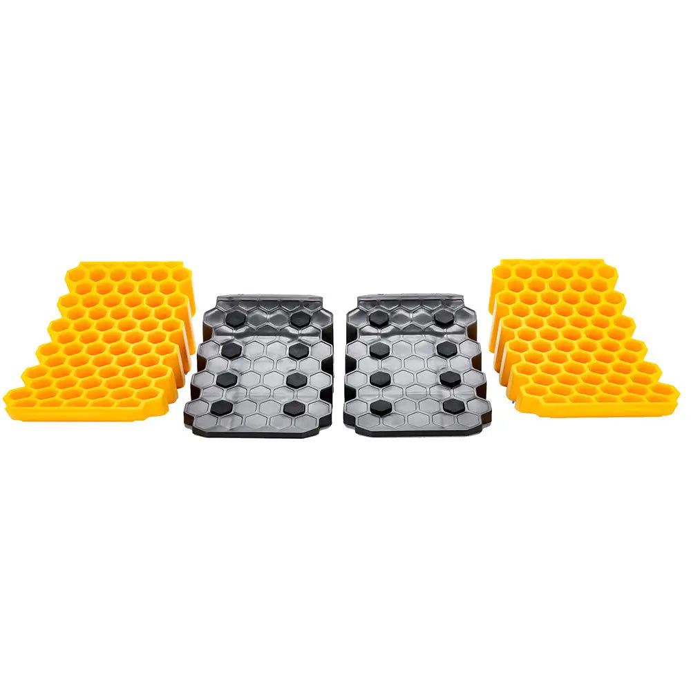 Camco Curved Leveler Wheel Chock *2-Pack [44425] - Hitches & Accessories