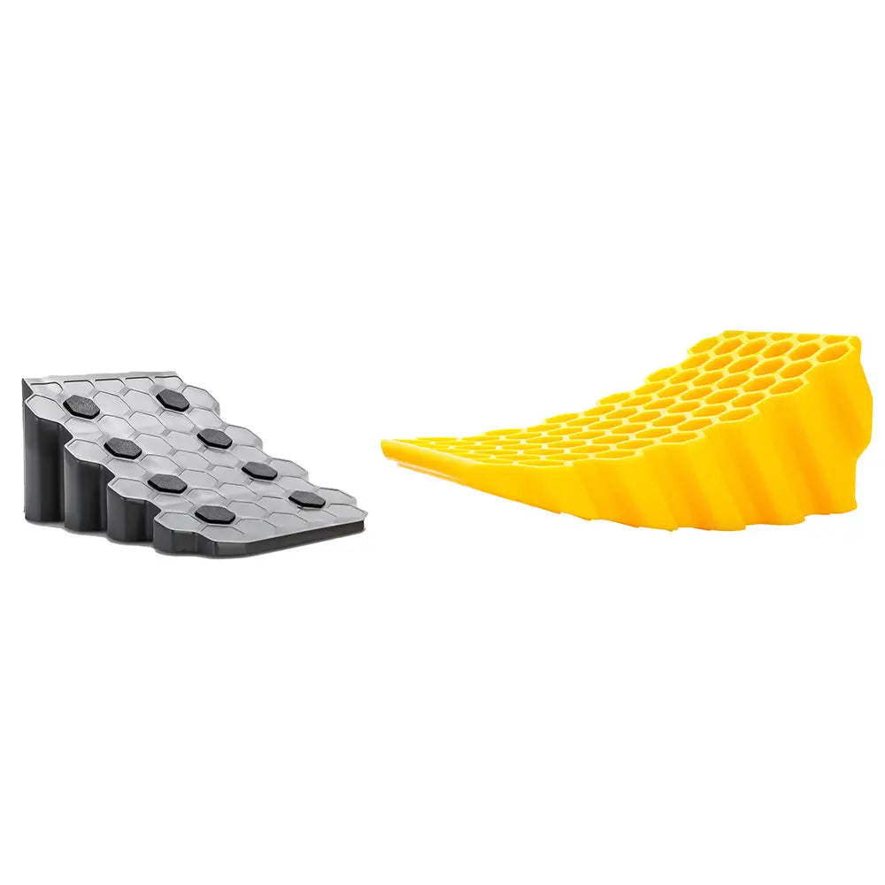 Camco Curved Leveler Wheel Chock [44423] - Hitches & Accessories