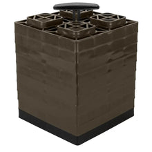 Camco FasTen Leveling Blocks w/T-Handle - 2x2 - Brown *10-Pack [44521] - Hitches & Accessories
