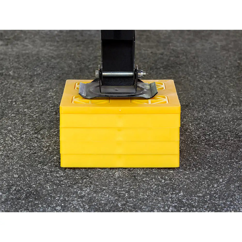 Camco FasTen Leveling Blocks w/T-Handle - 2x2 - Yellow *10-Pack [44512] - Hitches & Accessories