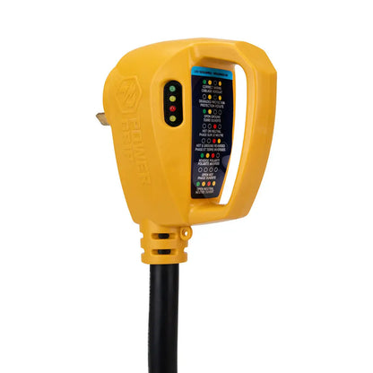 Camco Power Grip RV 18’’ 30Amp Circuit Analyzer Dogbone - Integrated Surge Protection [55460] - Accessories