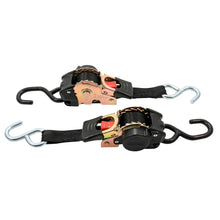 Camco Retractable Tie-Down Straps - 1’’ Width 6 Dual Hooks [50033] - Accessories