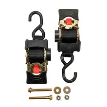 Camco Retractable Tie Down Straps - 2’’ Width 5.5 Bolt On [50030] - Accessories