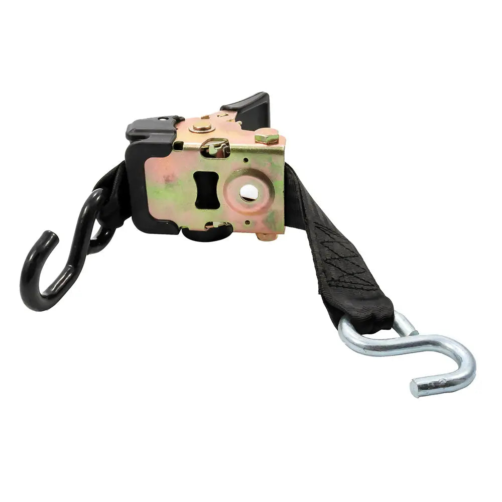 Camco Retractable Tie Down Straps - 2’’ Width 6 Dual Hooks [50031] - Accessories