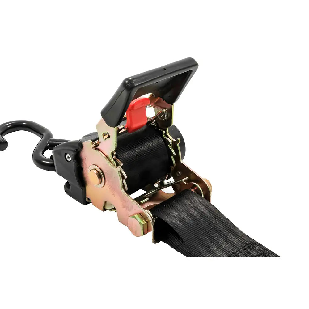 Camco Retractable Tie Down Straps - 2’’ Width 6 Dual Hooks [50031] - Accessories