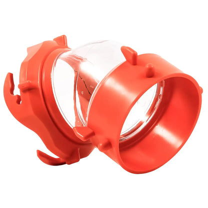 Camco RhinoFLEX 45-Degree Swivel Fitting Clear [39847] - Sanitation