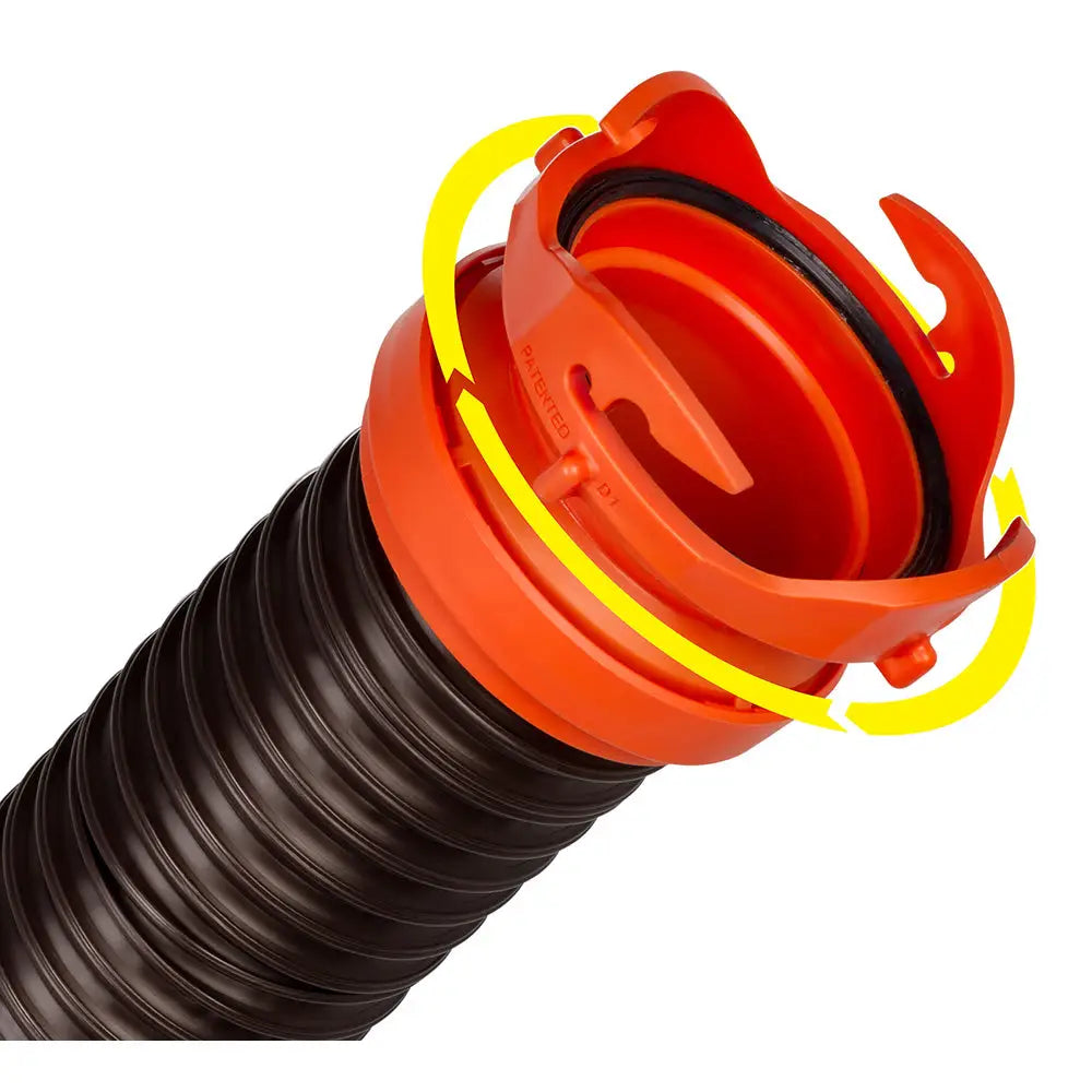 Camco RhinoFLEX 5 Sewer Hose Extension w/Swivel Bayonet Lug [39765] - Sanitation