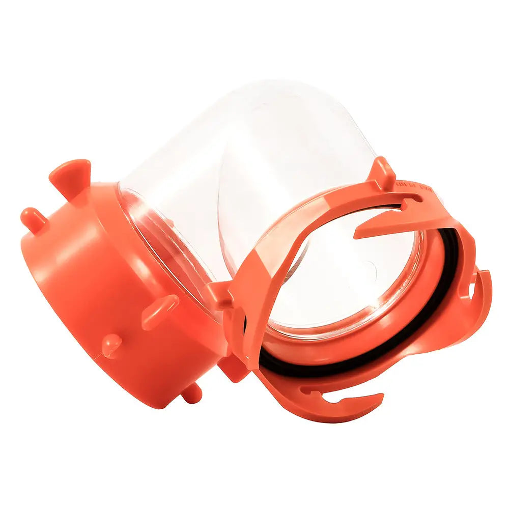Camco RhinoFLEX 90-Degree Swivel Fitting Clear [39857] - Sanitation
