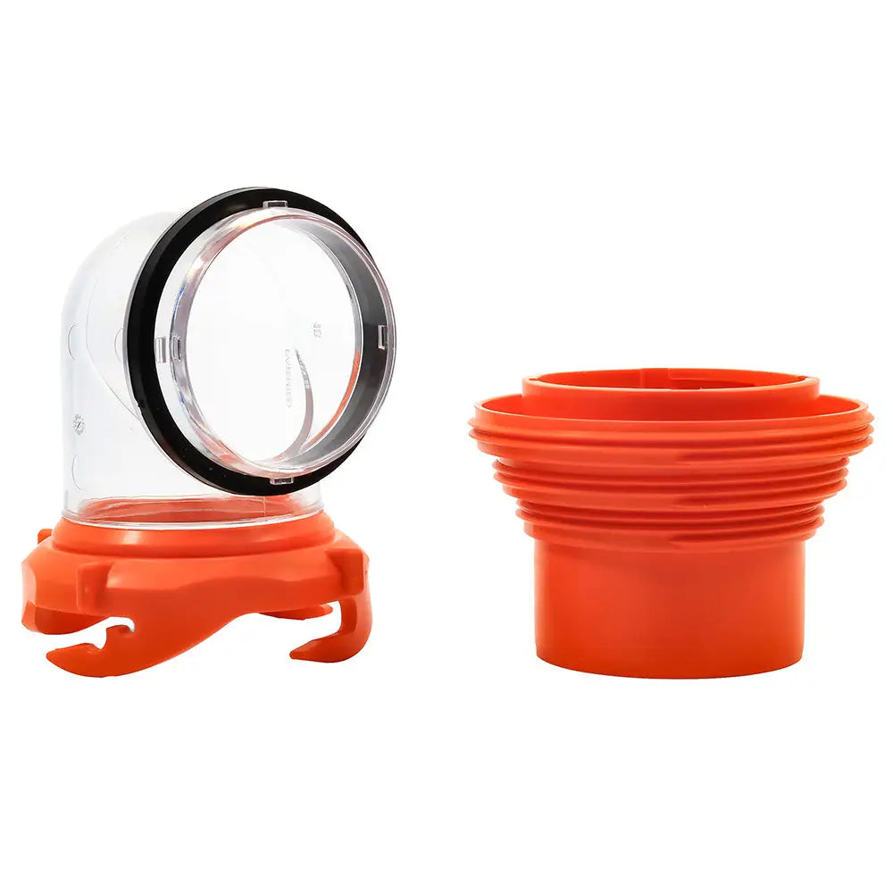 Camco RhinoFLEX Elbow 4 In 1 Adapter w/Swivel Bayonet Fitting [39736] - Sanitation
