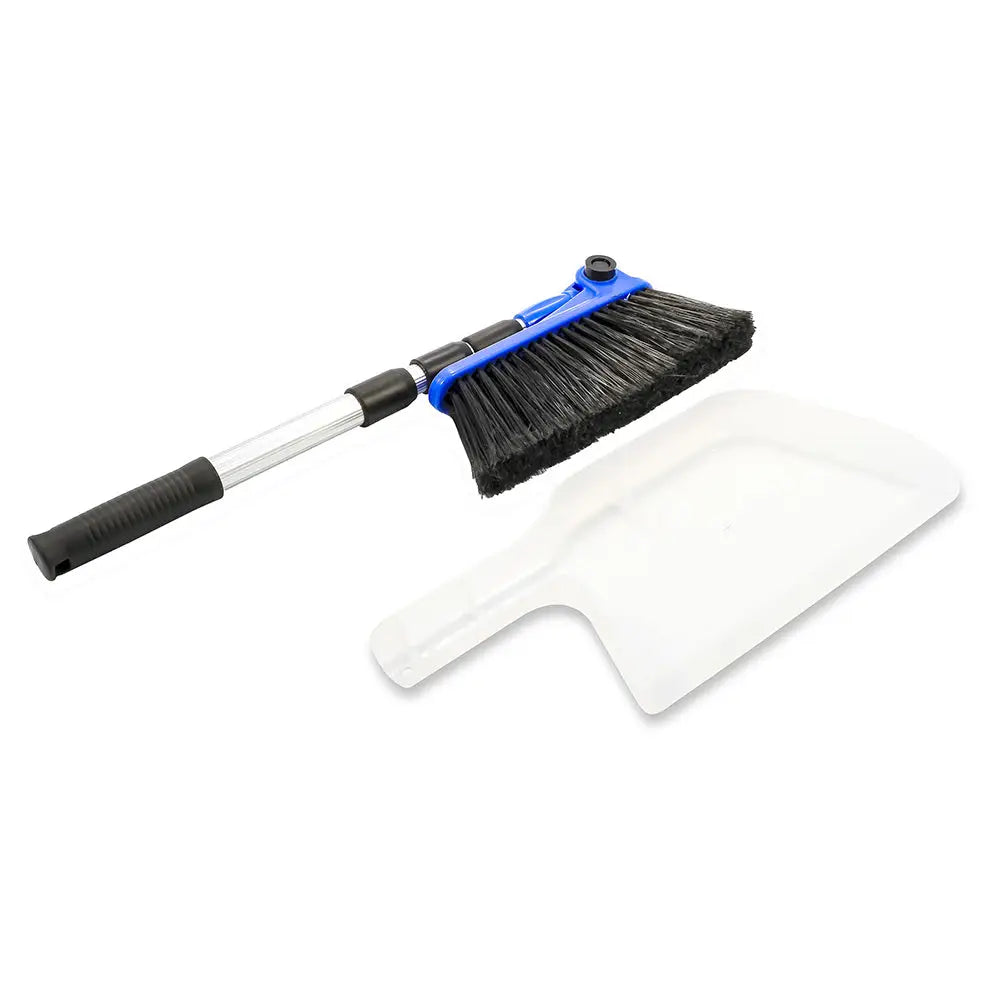 Camco RV Broom Dustpan - Bilingual [43623] - Cleaning