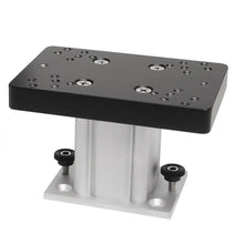 Cannon Aluminum Fixed Base Downrigger Pedestal - 4’’ [1904030] - Downrigger Accessories