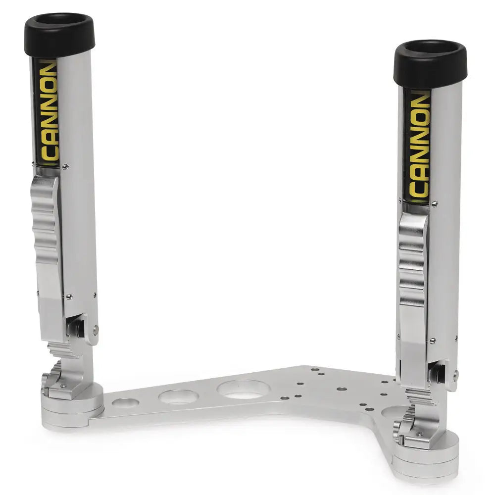 Cannon Downrigger Mount Rod Holder - Silver [1907024] - Downrigger Accessories