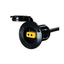 Cannon Flush Mount Power Port - Black [1903012] - Downrigger Accessories