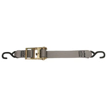 CargoBuckle Multipurpose Ratchet Strap Tie-Down w/S-Hooks - 2’’ x 15 [F13758] - Tie-Downs