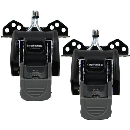 CargoBuckle Universal Ladder Rack Tie-Down System - 2’’ Retractable Tie-Down - 1 Pair [F153180] - Tie-Downs