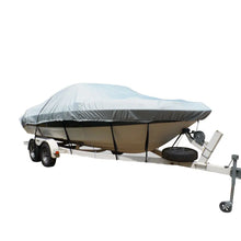 Carver Flex-Fit PRO Polyester Size 4 Boat Cover f/V-Hull Tri-Hull Boats I/O or O/B - Grey [79004] - Winter Covers