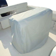 Carver Poly-Flex II Universal Leaning Post Cover - 47’’H x 41’’W x 24’’D - Grey [84013F-10] - Winter Covers