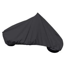 Carver Sun-Dura Motorcycle Cruiser w/Up to 15’’ Windshield Cover - Black [9001S-02] - Covers