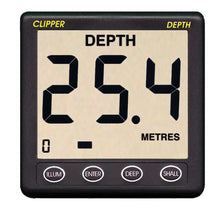 Clipper Depth Instrument w/Thru Hull Transducer & Cover [CL-D] - Instruments