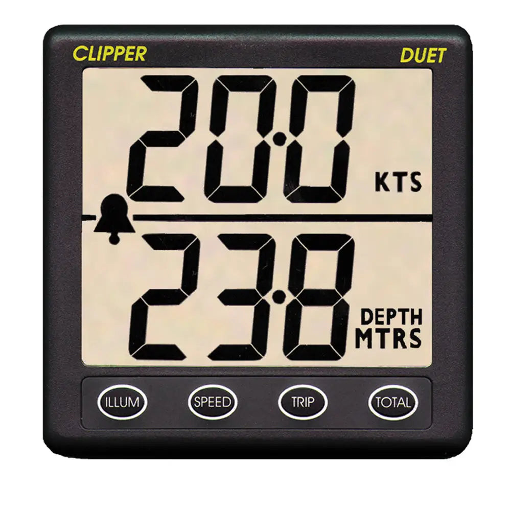 Clipper Duet Instrument Depth Speed Log w/Transducer [CL-DS] - Instruments