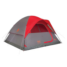 Coleman 6-Person Flatwoods II Lightweight Dome Camping Tent - Red [2207385] - Tents
