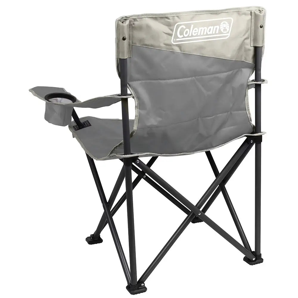 Coleman Big Tall Quad Camping Chair - Grey [2178363] - Camping