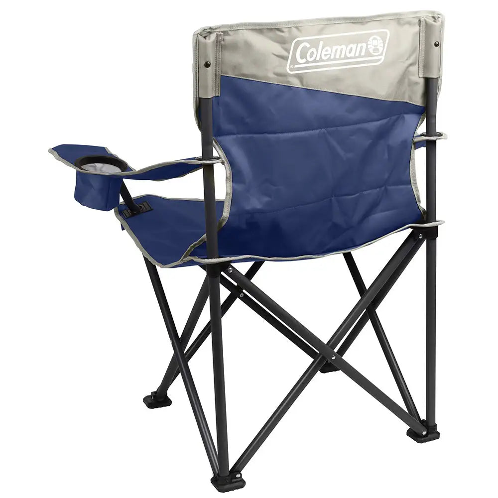 Coleman Big Tall Quad Camping Chair - Skyfall Blue [2174440] - Camping