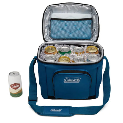 Coleman Deep Ocean Soft-Sided 16-Can Chiller Portable Cooler - Coolers