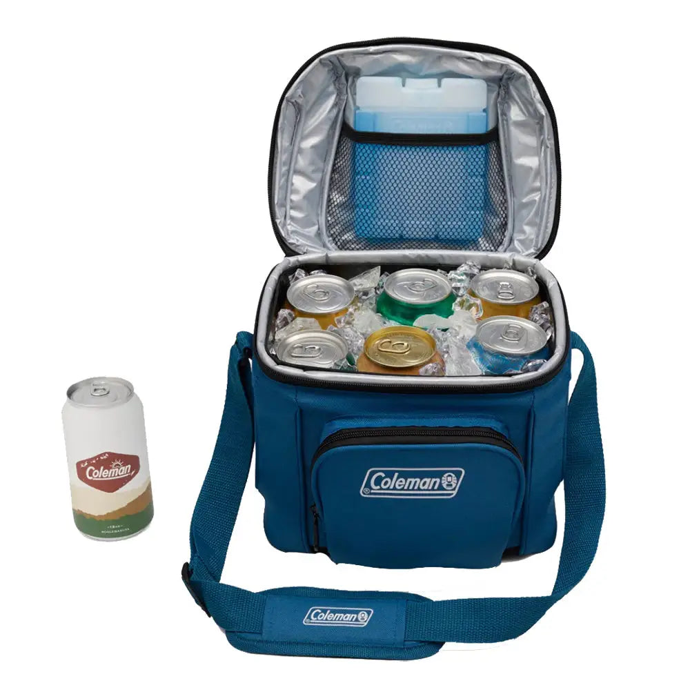 Coleman CHILLER 9-Can Soft-Sided Portable Cooler - Deep Ocean [2158134] - Coolers