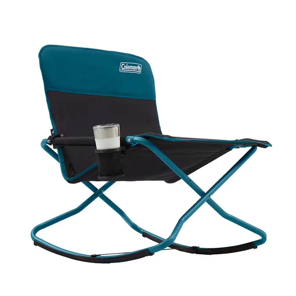 Coleman Cross Rocker Outdoor Rocking Chair - Ocean [2156592] - Camping