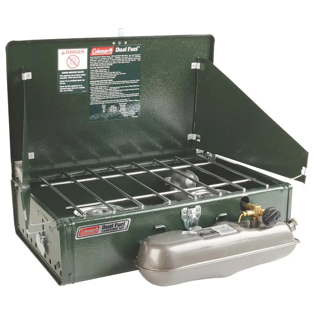 Coleman Dual Fuel 2 Burner Stove [3000006611] - Camping