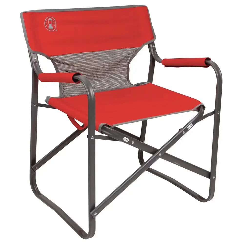 Coleman Outpost Breeze Deck Chair - Red [2000019421] - Camping