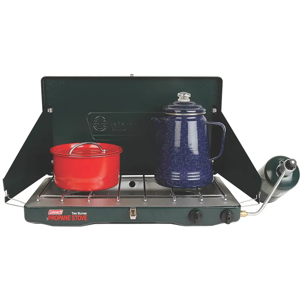 Coleman PerfectFlow 2-Burner Classic Stove - Propane [2000037883] - Camping