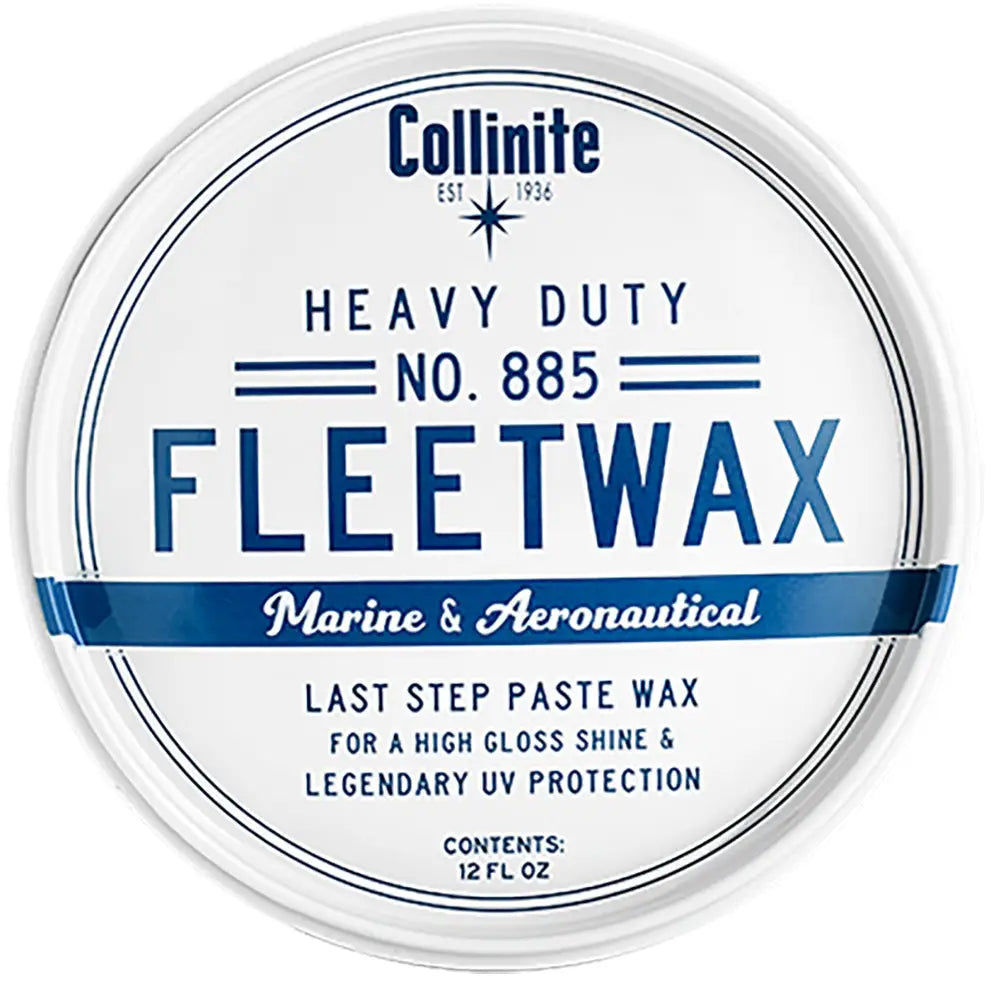 Collinite 885 Heavy Duty Fleetwax Paste - 12oz [885] - Cleaning