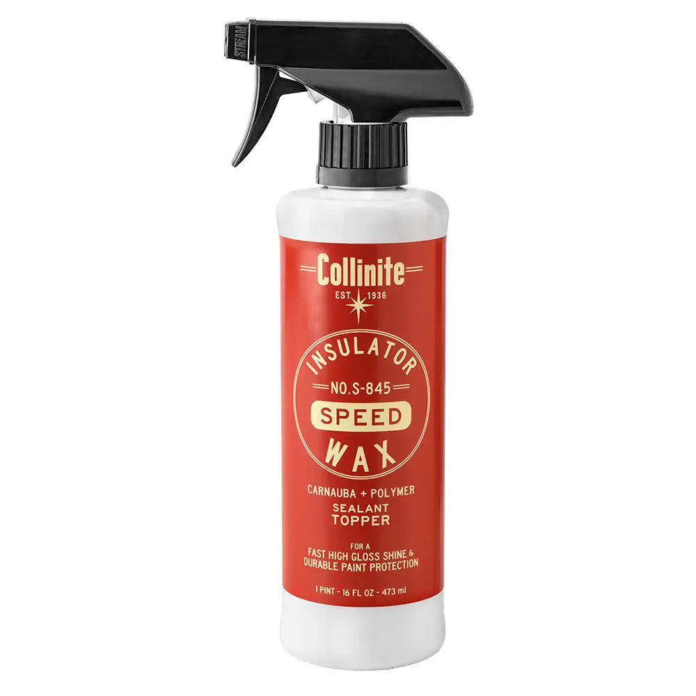 Collinite Insulator Speed Wax High Gloss Sealant Topper [S-845] - Cleaning