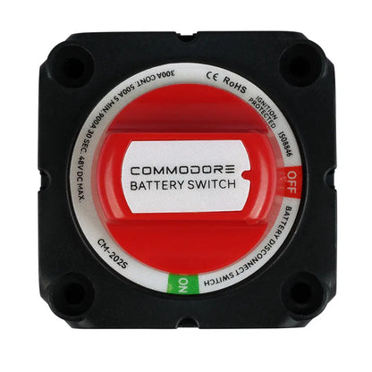 Commodore On/Off Battery Disconnect Switch [CM-202S] - Battery Management