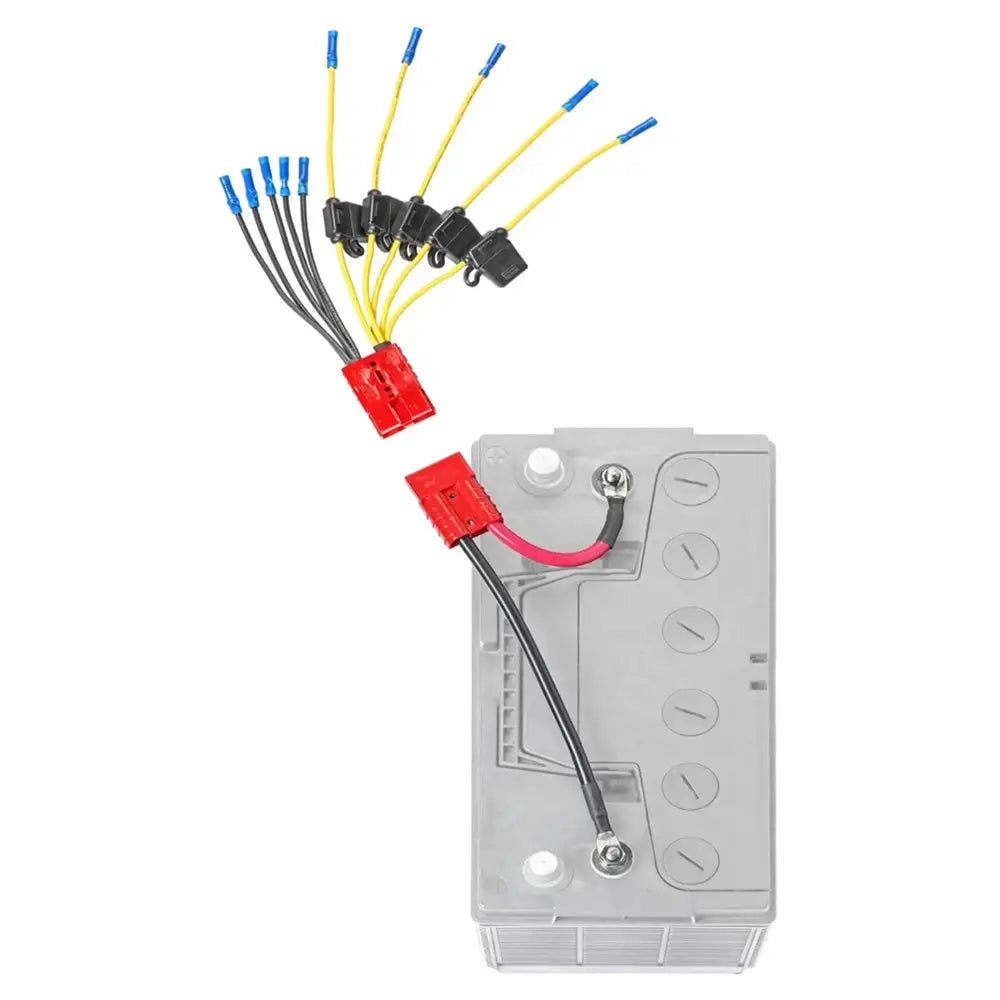 Connect-Ease Multi 5 Fused Lead Accessory Connection System [CE12VB5FK] - Accessories